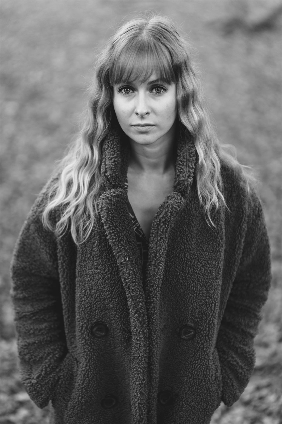 Portrait with directional side light